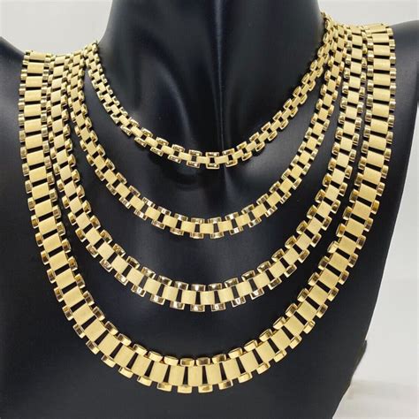 rolex chain necklace|rolex chains for cheap.